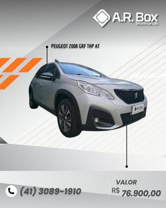 PEUGEOT 2008 1.6 16V THP FLEX GRIFFE 4P AUTOMÁTICO